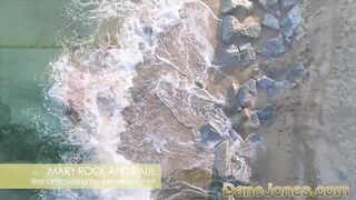 Tini orosz fekete Mary Rock keményen megdöngetve