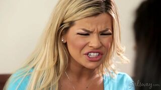 Abby Lee Latin Amerikai és Adriana Sephora forró zsenge leszbi játékai