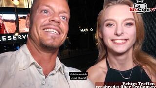 Német pornósztár csábítja a turista ürgét igazi dugásra