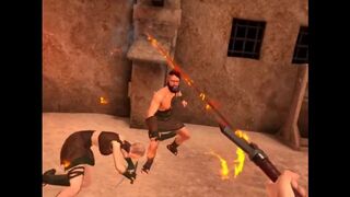 Justinplays erőszakos pásztoróra a nomad vr arénában