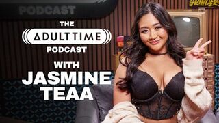 Ázsiai Pornósztár Casting Forgatás a Méretes Popsis Jasmine Teaa-val az Adult Time Csatornán